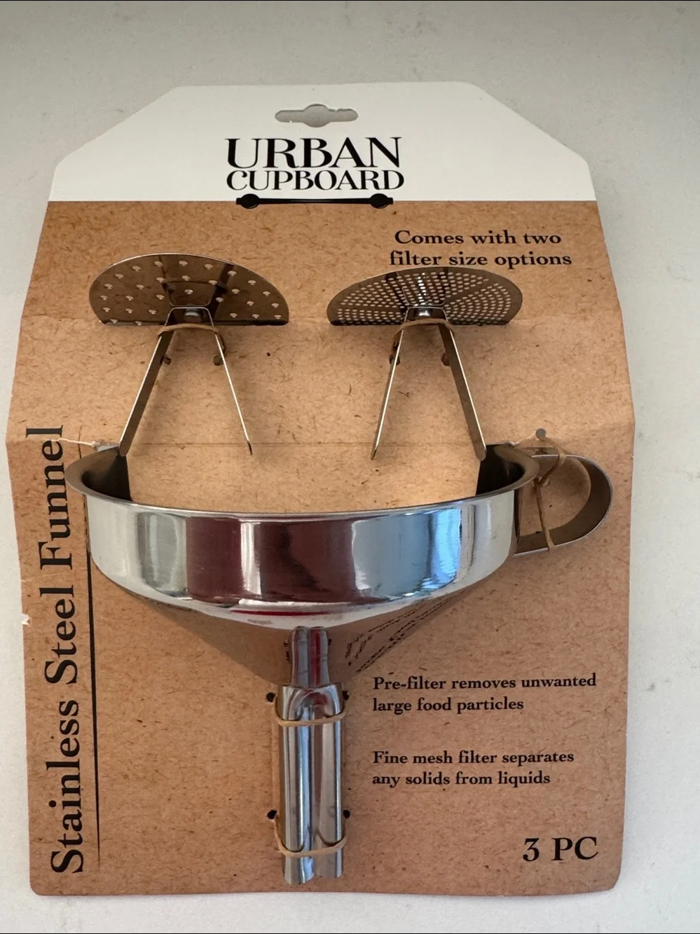 Sur La Table Kitchen Burger Press, Funnel & Pizza Stone Scrubber NWT